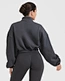 stand collar sweatshirt